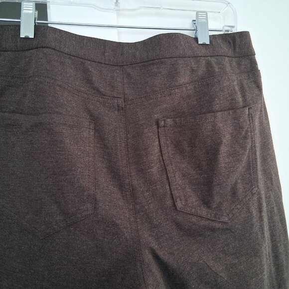 J JILL PONTE SLIM LEG STRETCH PANTS SIZE M - Picture 3 of 8